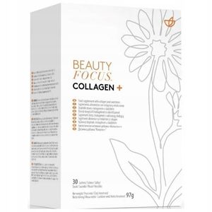 Nu Skin Beauty Focus Collagen + Kollagen zum Trinken für schöne Haut, Haare und Nägel 30 Sachets