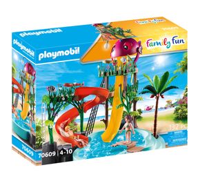 PLAYMOBIL Family Fun 70609 Aqua Park mit Rutschen