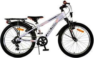 Volare Cross Kinderfahrrad - Jungen - 20 Zoll - Silber , 6 Gänge