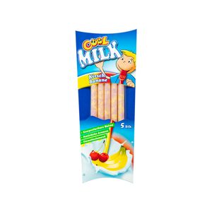 Cool Milk Trinkhalm mit Granulat und fruchtigen Kirsch Banane 5er 30g