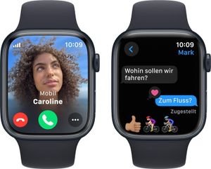 Apple Watch Series 9 (GPS + Cellular) 45mm Aluminium Mitternacht S/M