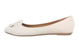 Fitters Footwear Maike Ballerinas in Übergrößen Grau 2.589641 Grey große Damenschuhe, Größe:46