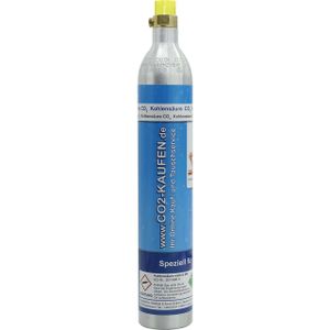 2 x CO2 Reserve-Zylinder für 425g | 60l Sprudel-Wasser - Kohlensäure Nachfüll-Flasche kompatibel mit Soda Wasser-Sprudler