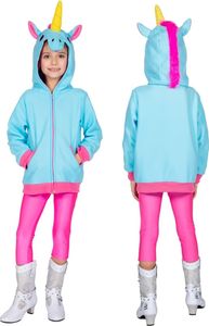 Einhorn-Mädchen-Kostüm Blau 104/116 Einhorn-Mädchen-Kostüm Blau 104/116