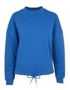 Build Your Brand Damen Sweatshirt Oversize Crewneck BY058 Blau Cobaltblue XL