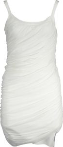 GUESS MARCIANO SHORT DRESS LADIES WHITE : Barva - bílá, Velikost - XL Velikost: XL Barva: bílá