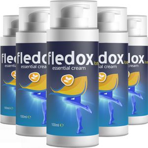 Fledox Forte Cream - 500 ml (5x100ml), opakowanie 5 sztuk