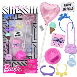 Accessoires Set | Happy Birthday | Barbie | Mattel GHX36 | Zubehör für Puppe