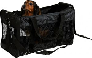 TRIXIE Haustier-Tragetasche Ryan Polyester 54x30x30 cm Schwarz 28851