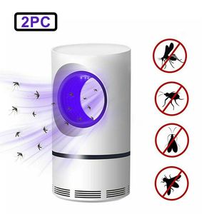 2x Insektenfalle UV Fliegenfänger Mückenlampe Insektenvernichter Elektrisch 3W 