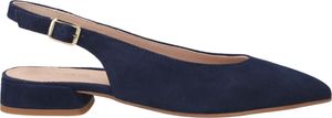Maripé Peeptoes & Slingpumps LORENA, Rauleder, Blau, Damen