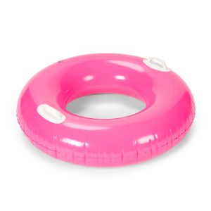 AQUASTIC Aufblasbares Schwimmrad 76cm Durchmesser Für Kinder ab 9 Jahren Dickes Vinylmaterial Farbe Rosa Für Pool See Wasserspiel Für Kinder ASR-076P