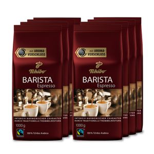 Tchibo Barista Espresso ganze Bohne, 8 kg (8 x 1 kg )