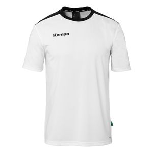 Kempa Trainings-T-Shirt Emotion 27 Unisex 2005123_01 weiß/schwarz 3XL