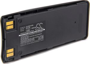 vhbw Akku kompatibel mit Nokia 6310i, 7110 Handy Smartphone Telefon (1800 mAh, 3,7 V, Li-Ion) + Gehäuserückdeckel schwarz
