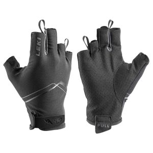 Leki Erwachsenen Nordic Walking Handschuh Multi Breeze Short schwarz, Größe:7