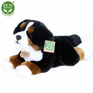 Rappa Plyšový bernský salašnícky pes ležiaci 30 cm ECO-FRIENDLY