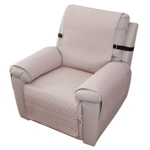 Sesselschoner Gesteppt 100% Wasserdicht Liegestuhlbezug Sofaschoner Sofabezug Schonbezug Für Sessel Sofa Relaxsessel, Beige
