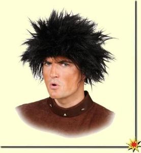 Perücke Wild-Man schwarz