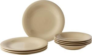 Villeroy & Boch like Color Loop Sand Tafel-Set 8 tlg Porzellan Service beige