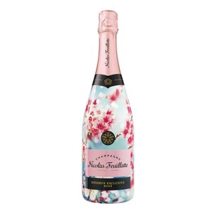 Champagne Nicolas Feuillatte "RÉSERVE EXCLUSIVE ROSÉ" LIMITED EDITION 0,75l alc. 12% vol. - FIRST BLOOM OF SPRING