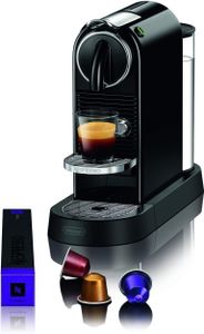 Nespresso Kapselmaschine De Longhi, Kaffeekapselmaschine, mit Hochdruckpumpe, 1260W, 1liter, Papierfilter 1x4, mit Milchaufschäumer, De Longhi