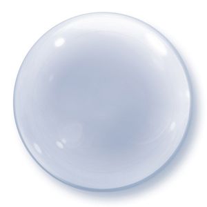 Qualatex 51cm Deco Bubble Ballon - Klar SG4500 (Einheitsgröße) (Transparent)