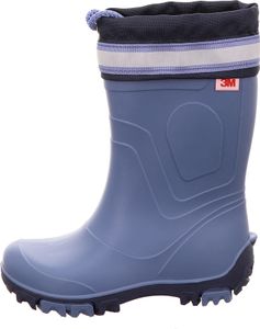 Bockstiegel Kinder Gummistiefel Regenstiefel Bente, Farbe:Blau, Artikel:-8689 stahlblau / dunkelblau, Schuhgröße:36-37