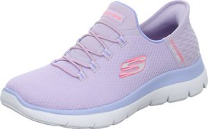 Skechers Sportliche Slipper Damen 31373937393030 Lila 42 EU