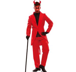 Teufel Kostüm stilvoller Lucifer für Herren