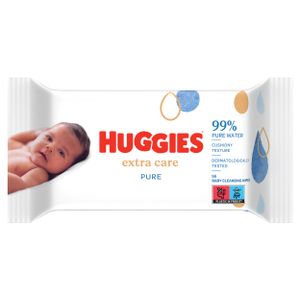 Huggies Pure Extra Care Baby Feuchttücher Tücher Parfümfrei 12 x 56 Stk.