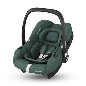 Maxi-Cosi CabrioFix i-Size, Federleichte Babyschale (nur 3,2kg), Kindersitz inkl. Sonnenverdeck und Neugeborenen Einlage, 0-12 kg, Essential Green