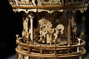 ROKR 3D-Holz-Puzzle 'Romantic Carousel'