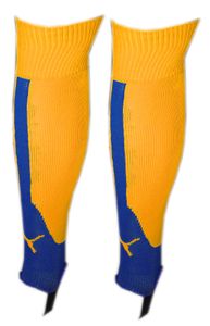 Puma Steg Stutzen Socks Stegstutzen gelb blau (2) 35-38