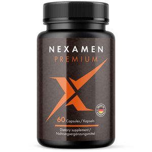 Nexamen Kapseln - für den aktiven Mann - mit L-Arginin, L-Citrullin und Maca - 60 Kapseln