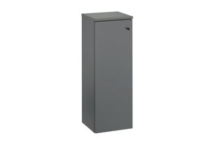 Halbhoher Badschrank dunkles Grau Wandmontage oder stehend V-90.59-01HHSchrank ohne Füß