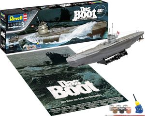 Das Boot Modellbausatz Geschenk-Set 1/144 U-Boot U96 Typ VII C 40th Anniversary 46 cm Das Boot Modellbausatz Geschenk-Set 1/144 U-Boot U96 Typ VII C 40th Anniversary 46 cm