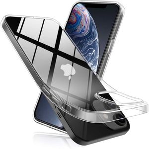Apple iPhone 12 Mini Handyhülle Case Hülle Silikon Transparent