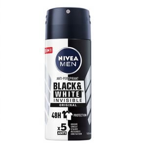 Nivea Men Black&White Invisible Original Antitranspirant, 100ml Spray.