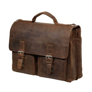 LEONHARD HEYDEN Salisbury Briefcase M Brown