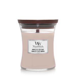 Woodwick Vanilla & Sea Salt Duftkerze 275 g