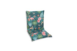 GO-DE Textil, Sesselauflage nieder, Flamingo bunt, 2961-02