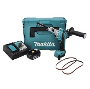Makita DBS 180 RF1J Akku Bandfeile 18 V 9 x 533 mm Brushless + 1x Akku 3,0 Ah + Ladegerät + Makpac