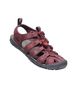 KEEN Clearwater CNX Leather Schuhe Damen rot 40,5