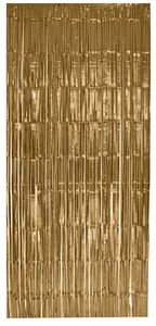 Lametta Vorhang, 91x244 cm, Farbe:Silber