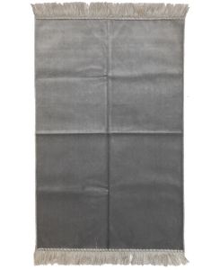 Gebetsteppich für Muslime Ohne Motiv 110 x 65 cm 400g - Grau