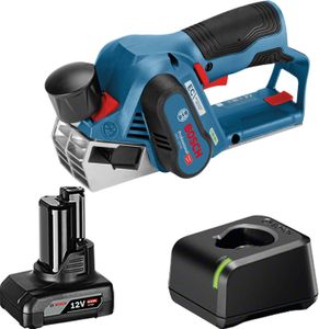 Bosch Akku-Hobel GHO 12V-20 12 V / 1x 4,0 Ah Akku + Ladegerät