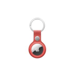 Apple AirTag Feingewebe Schlüsselanhänger Koralle AirTag