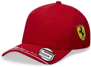 PUMA - Scuderia Ferrari - Vettel Cap - One Size Only - Formula 1 - NEW IN - Red