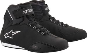 Alpinestars Stella Sektor Wasserdichte Damen Motorradschuhe, schwarz/silber, 5,5 (37)